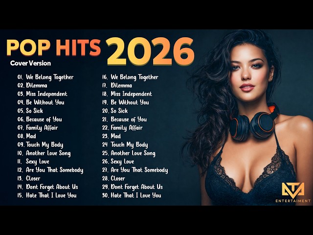 Top20. Pop Music Cover l Relax Hot Hit Music Pop Playlist Best Song 🎙✨ 2026