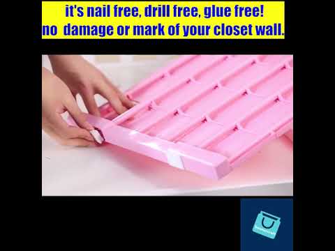 DIY How to organize the closet, DIY How to organize kitchen shelf, DIY