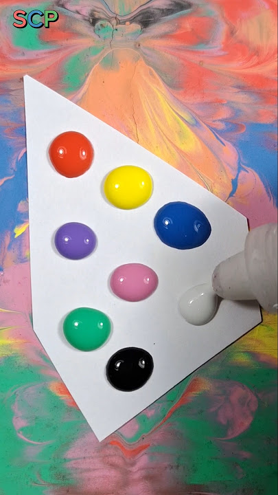 mixing color #shortsvideo #art