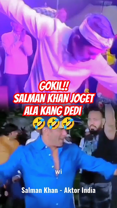Gokil! Salman Khan Joget Ala Kang Dedi Mulyadi: Siapa Lebih Lincah?'#shorts
