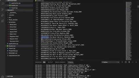 Book review website demo - Flask and Postgres