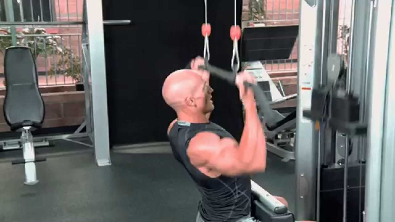 Lat Pulldown Underhand Grip Variations
