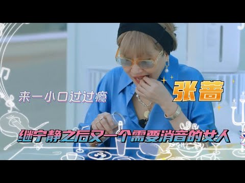 张蔷“晚宴式”录节目太好笑了！继宁静后又一个需要消音的女艺人！