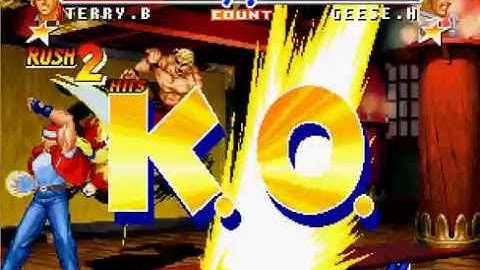 Real Bout Fatal Fury 2: The Newcomers (Terry Bogard playthrough)