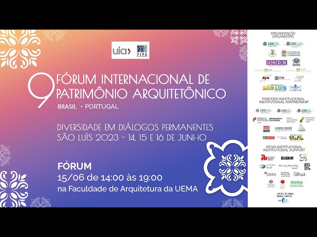 Fórum Internacional de Patrimônio Arquitetônico - Fórum