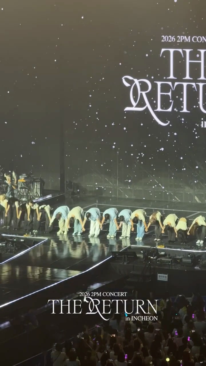 2PM THE RETURN IN INCHEON スローガン 2026 2PM Concert “THE RETURN