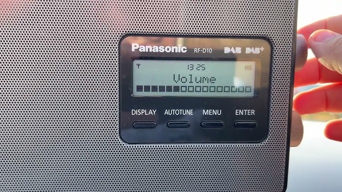 Radio compatible con DAB y DAB+ RF-D10