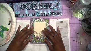 Card using Spellbinder Dies