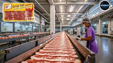 How Is Bacon Made In Factory? | Howtually