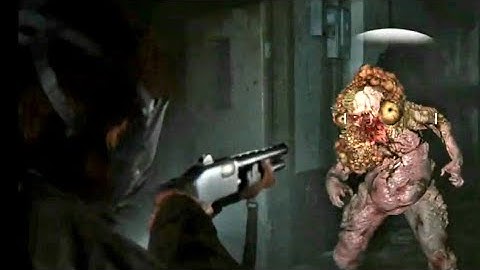 The Last of Us Part II - Shambler & Infected Boss Fight #1 [Ellie]