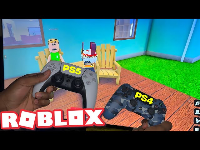 Playing Roblox On PS4 and PS5 