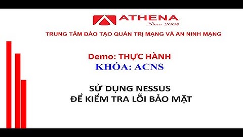 Scaner System by Nessus [ACNS_C1-P2]