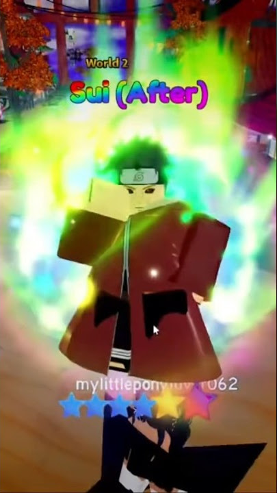 Sui (After) - Shisui (Reanimated)  Roblox: All Star Tower Defense