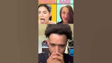 ONLY 10% CAN DO THIS WITH THEIR TONGUE, CAN YOU? #try #impossible #challenge #sigma #look