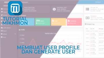 Tutorial mikhmon membuat user profile dan generate user secara detail