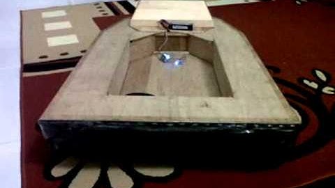 Hovercraft First Test