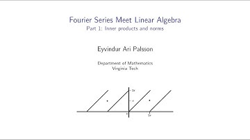 Fourier Series Meet Linear Algebra Part 1