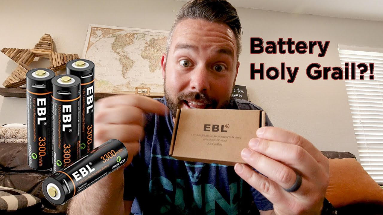 EBL AA Lithium Best Rechargeable Battery? Review