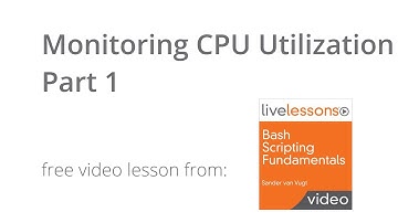 Monitor CPU Utilization - Learn Bash Shell Scripting - Bash Scripting Fundamentals video course