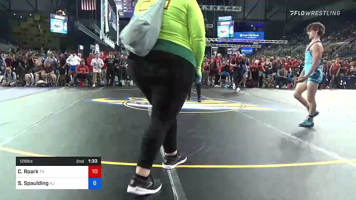126 Lbs Round Of 64 - Casen Roark, Tennessee Vs Sa...