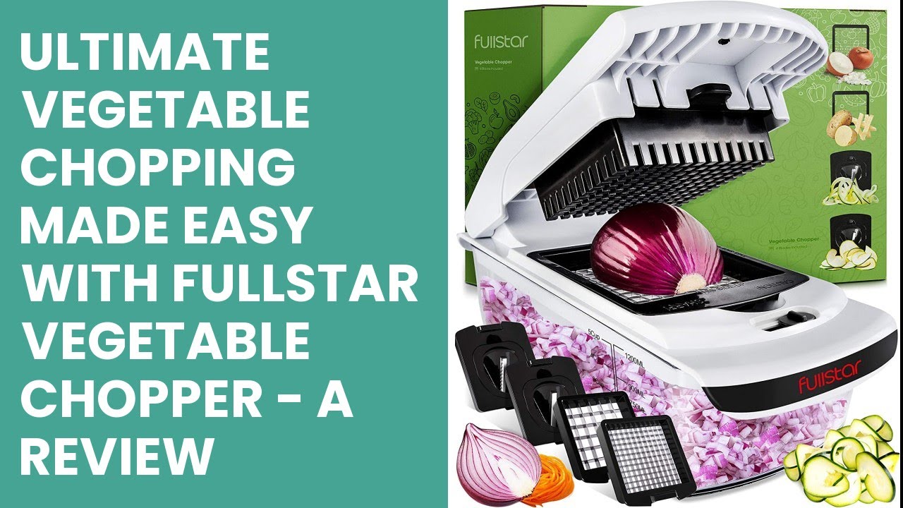 REVIEW: Fullstar Vegetable Chopper Spiralizer Juicer Egg Separator & Slicer