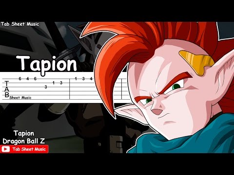 Dragon Ball Z OST - Tapion Theme Guitar Tutorial