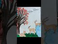 painting 🖼 🎨 🖌  liza amjid # project of school # punjab school # drawing of deer 🦌 #youtubeshorts