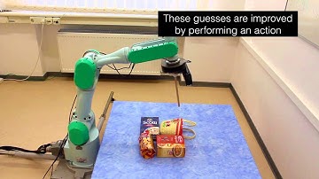 Probabilistic Segmentation and Targeted Exploration of Objects in Cluttered Environments