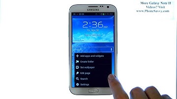Samsung Galaxy Note II - How Do I Adjust Screen Timeout Duration for the Lock Screen