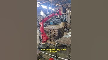 Palletizing robot.#industrial #robot #welding #spraying #stamping #palletizing #machine