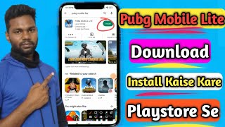 How To Install Pubg Mobile Lite From Playstore 2022 hindi | Pubg Lite Playstore se install kare screenshot 1