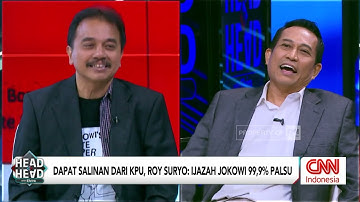 Dapat Salinan dari KPU, Roy Suryo: Ijazah Jokowi 99,9 Persen Palsu | Head To Head With Elvira Part 4