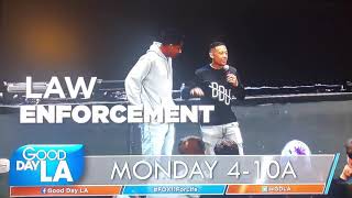 Opening to the pregame show of second los angeles-pittsburgh pirates
road game from pnc park in pittsburgh, pennsylvania, including a bonus
coverage t...