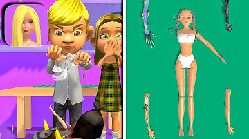 Doll Makeover-All Levels Gameplay Walkthrough Android, iOS V01K07