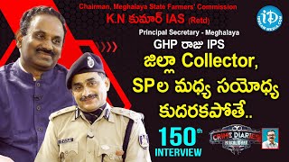 GHP Raju IPS & Retd IAS KN Kumar Exclusive Interview | Crime Diaries With Muralidhar | Episode 150