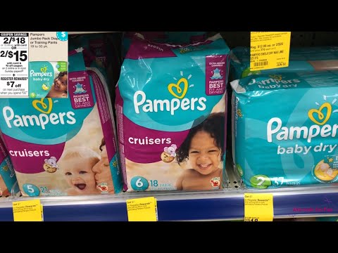 PAMPERS A Buen Precio y Mas Buenas Ofertas en Walgreens 5/27/18 – 6/02/18