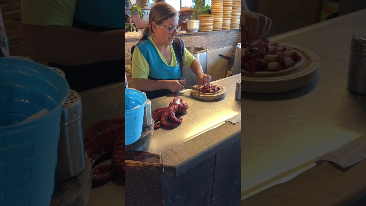 Octopus in Melide Spain on the Camino de Santiago Frances #santiago #caminofrances #pilgrimage