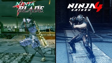 Ryu Hayabusa versus Ken Ninja Blade: Full Ninja Gaiden Four Face-off!