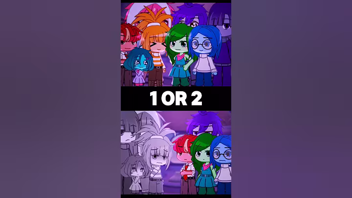 1 or 2? #gacha #gachaclub #gachalife #gachalife2 #insideout #insideout2 #shorts