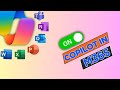 🔥 Master Productivity with Copilot in Microsoft 365!  AI in Word, Excel, PowerPoint &amp; More!