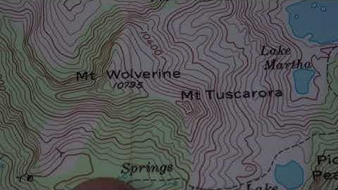 3050 (1of3 Map) Maps, Symbols, Contour Lines, Scale