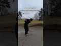 雨の日のバンカー