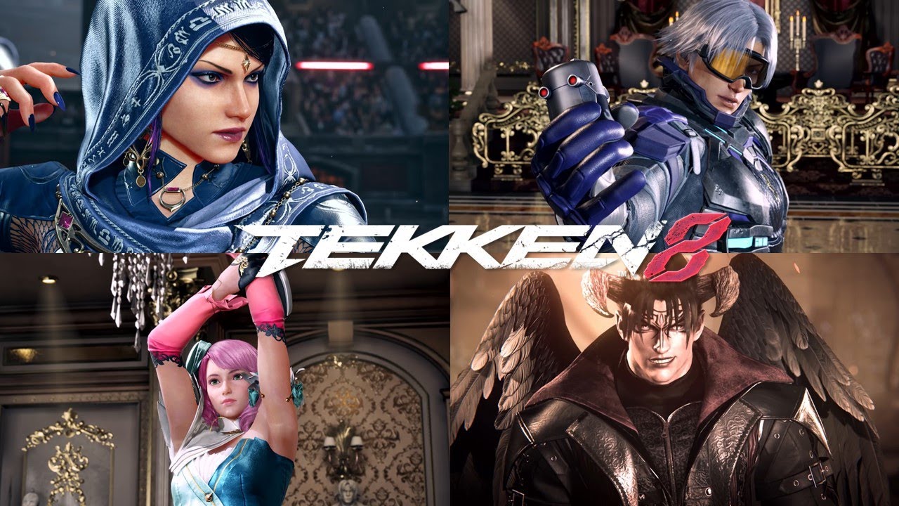 Devil Jin, Zafina, Lee Chaolan, and Alisa Bosconovitch join TEKKEN 8