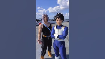 They call him....THE DRINK🥤 #dragonballz #vegeta #trunks #cosplay #dbz @LelegacyCrafting
