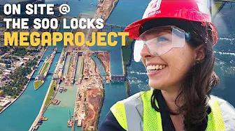The Government is Spending Billions on This (Behind-the-Scenes at the Soo Locks)