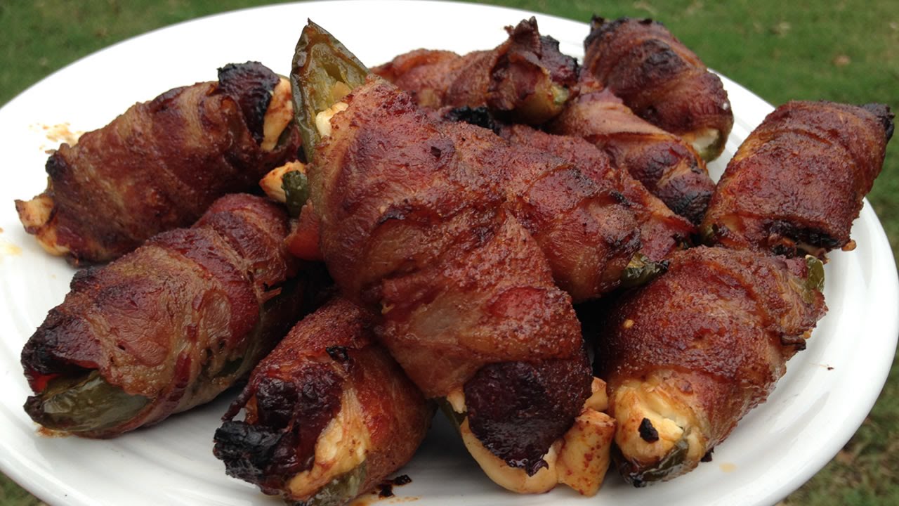 Beef Bombs | Beef Stuffed Jalapeno Poppers Grilled Malcom Reed HowToBBQRight