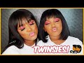 TRANSFORMING MY DAUGHTER INTO ME UPDATE WITH NEW WIG & MAKEUP | Ellarie