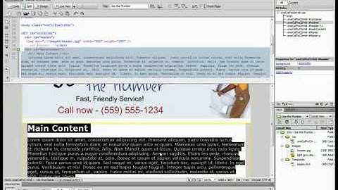 TIPS & TRIK BELAJAR Creating and Editing Templates in Dreamweaver CS4
