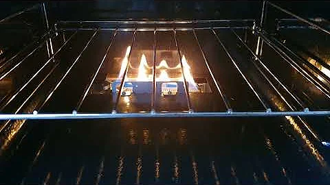 Thetford Aspire 2 oven faulty with dangerous yello...
