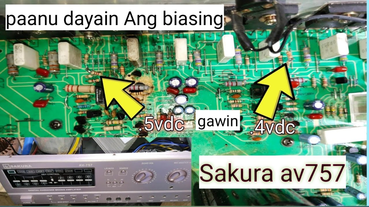 SAKURA 757 (backjob) paanu dayain Ang biasing para tumibay
